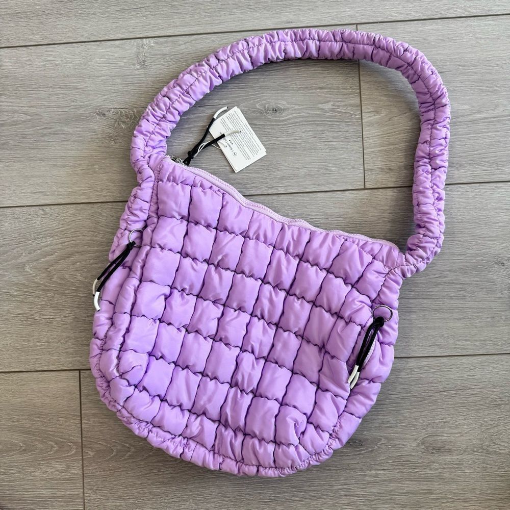NWT Pretty Simple Carmen Hobo Tote Lilac - Picture 3 of 4